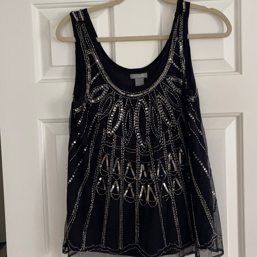 Perfect top for New Years Eve!